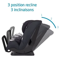 Pria All-in-One Car Seat 4-100lb - Authentic Black