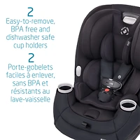 Pria All-in-One Car Seat 4-100lb - Authentic Black