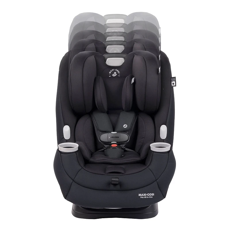 Pria All-in-One Car Seat 4-100lb - Authentic Black