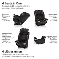 Kani 4-in-1 Convertible Car Seat - Caspian Caviar