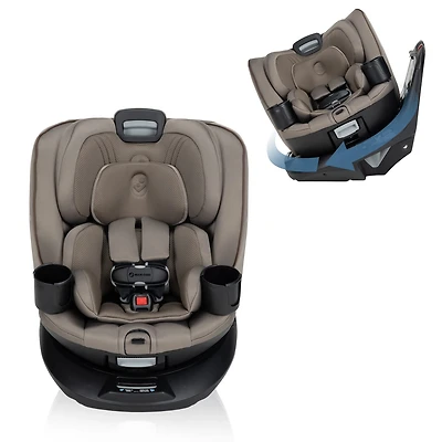 Andi 360° Rotating All-in-One Car Seat- Truffle