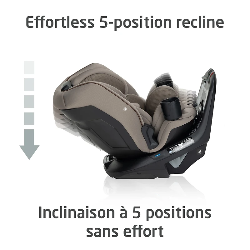 Siège d’Auto Tout-en-un Rotatif Andi 360°- Truffle