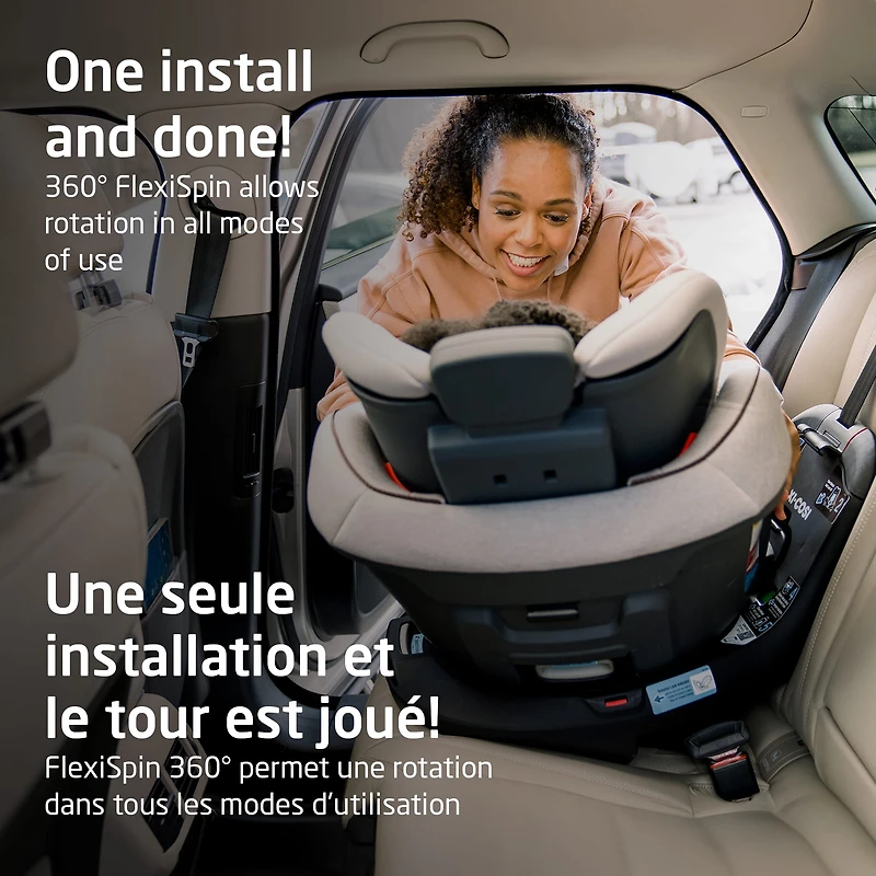 Andi 360° Rotating All-in-One Car Seat- Authentic