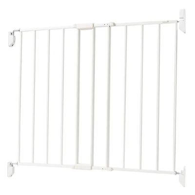 Barrière en Métal pour Haut d'Escalier - Blanc