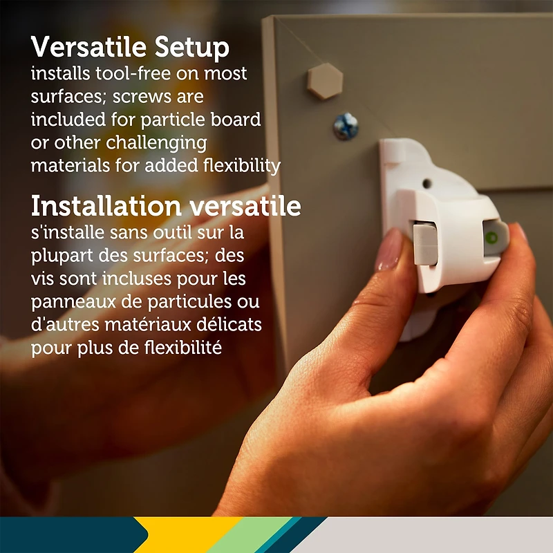 Ensemble Verrous Magnétiques 2 verrous et 1 clé