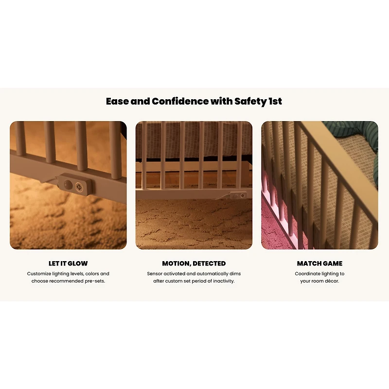 Under Crib Smart Light