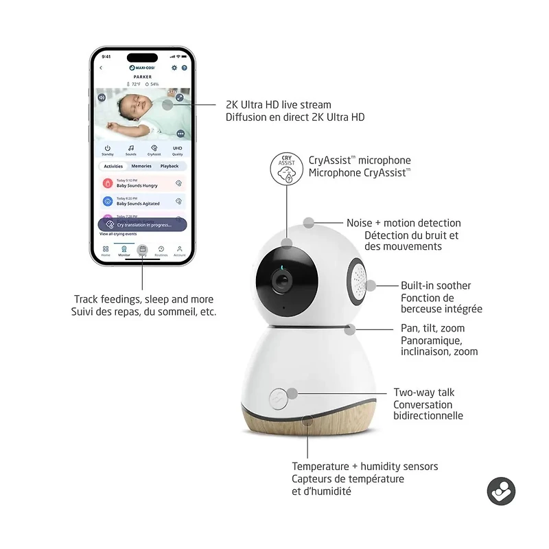See Pro Standalone Baby Monitor