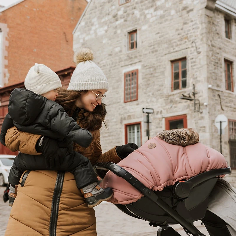 Winter Car Seat Cover - Classic Collection - Blush