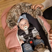 Winter Car Seat Cover - Classic Collection - Blush