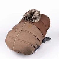 Housse de Siège d'Auto Hiver - Collection Laine - Choco