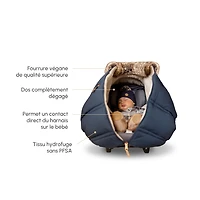 Housse de Siège d'Auto Hiver - Prune