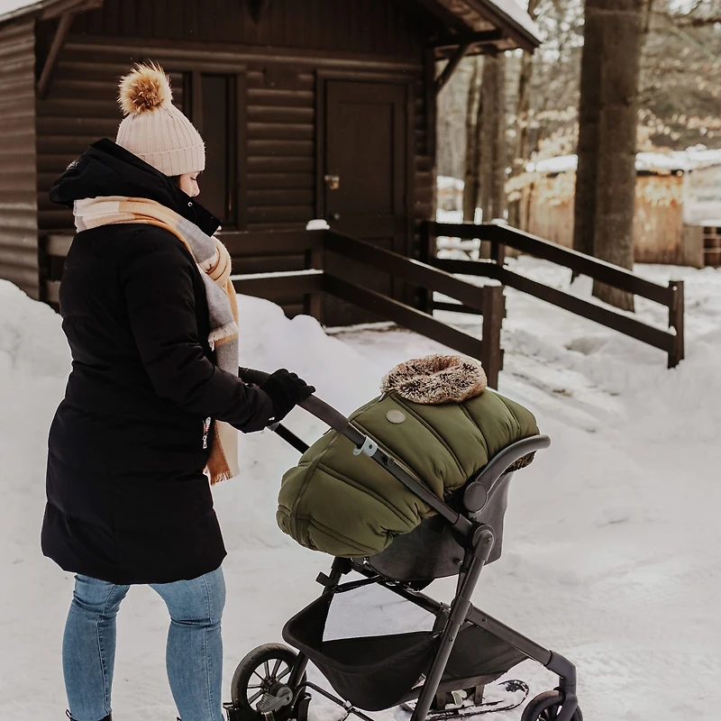 Housse d’hiver pour siège d’auto - Kaki