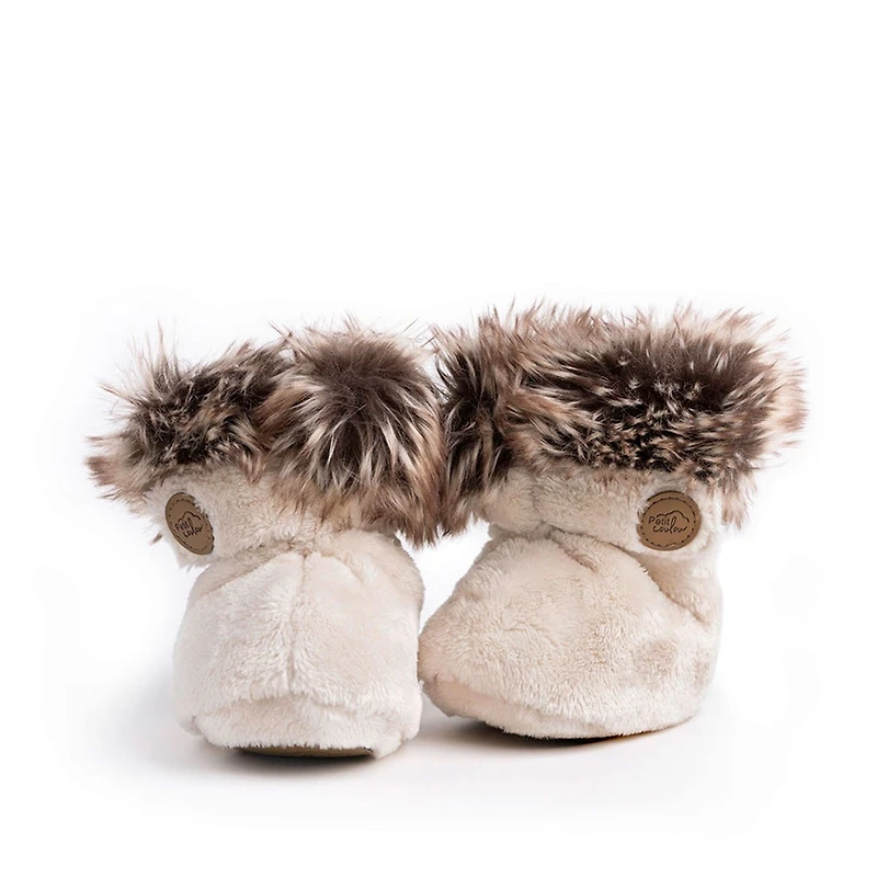 Booties For Baby 0-6m - Cream