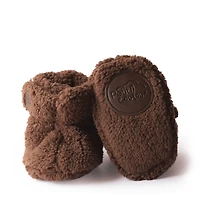 Brown Sherpa-boot 0-6m