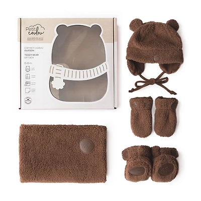 Brown Sherpa Gift Box