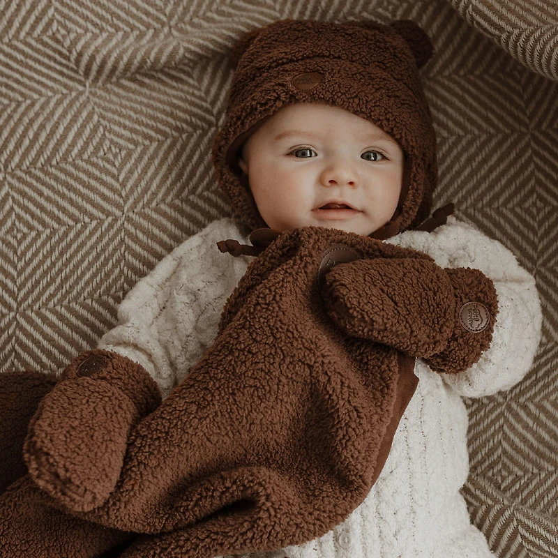 Brown Sherpa Gift Box