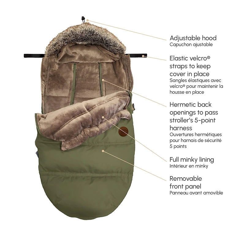 Kaki-footmuff Cover Galaxie