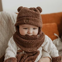 Brown Sherpa Neck Warmer