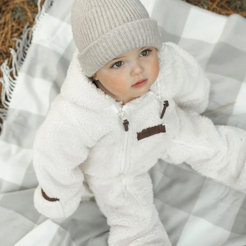 Combinaison Sherpa Crème 3-6mois