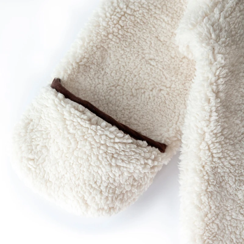 Combinaison Sherpa Crème 3-6mois