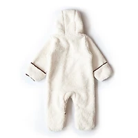 Cream Sherpa One Piece 3-6m