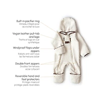Brown Sherpa One Piece 3-6m