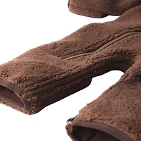 Brown Sherpa One-piece 12-18m