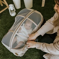 Summer Car Seat Cover - Biscotti