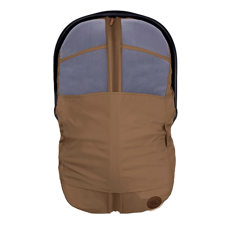 Summer Cover Car Seat - Hazelnut