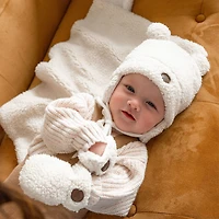 Mittens Sherpa 0-6m