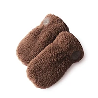 Brown Sherpa 0-6m Mittens