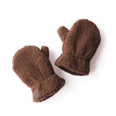 Mitaines Sherpa Brun 6-12mois