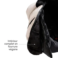 Housse 3 saisons pour siège d'auto & Fond isolant - Ensemble de Luxe Noir Éclipse