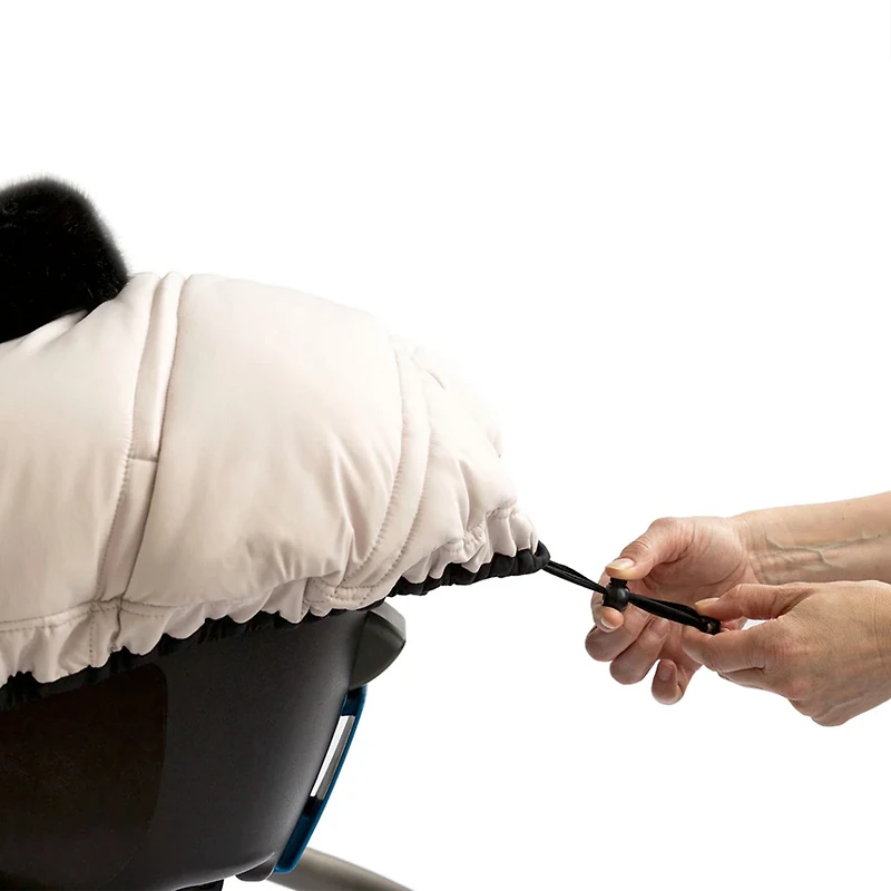 Luxury Set: 3 seasons car seat cover & Insulated backing - Eclipse