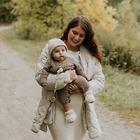 Tuque Tricot 0-6mois -  Beige