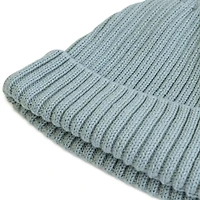 Rib Beanie 0-6m - Blue