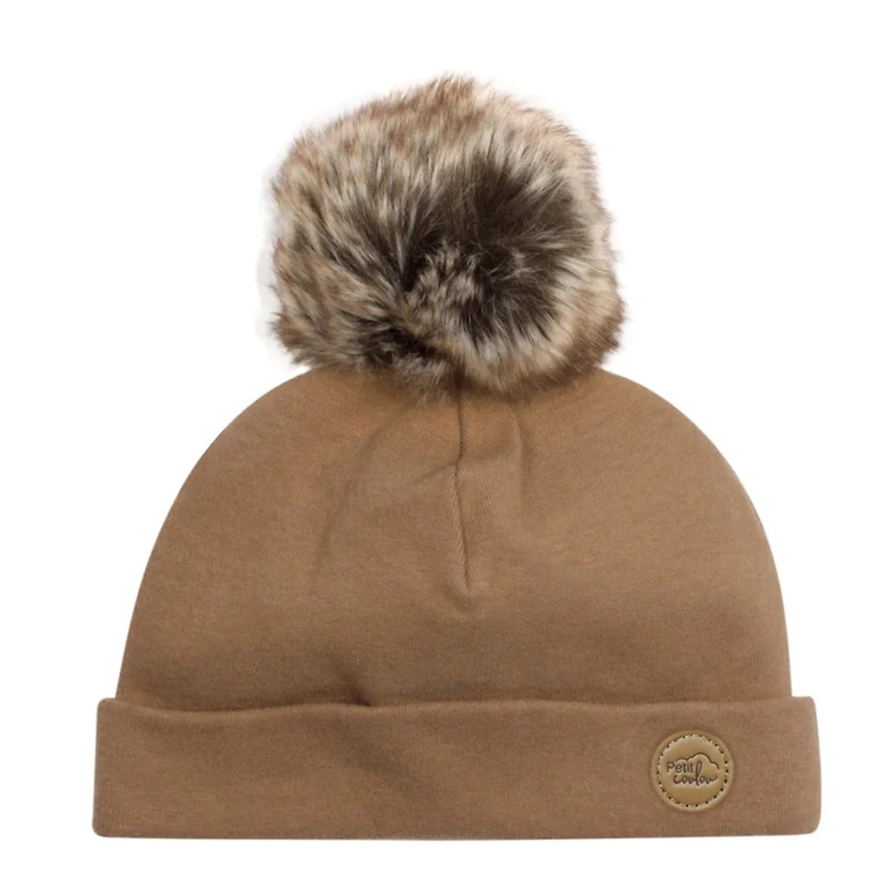 Baby Beanie 0-6m - Moka