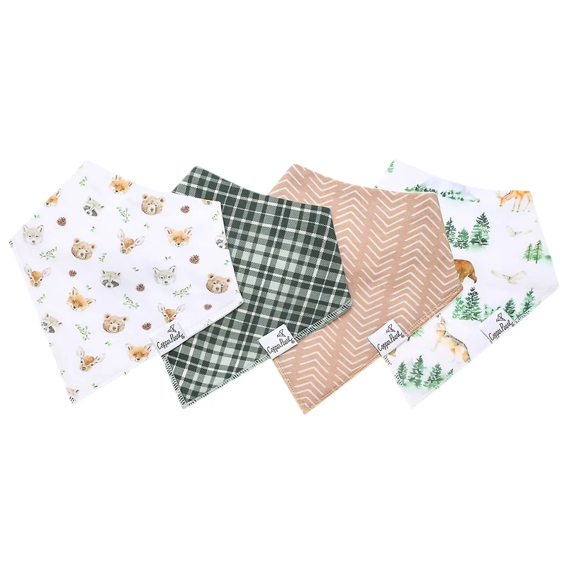 Wilder Bandana Bibs Set (4)