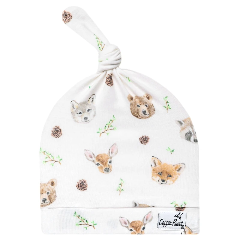 Wilder Top Knot Hat 0-4m