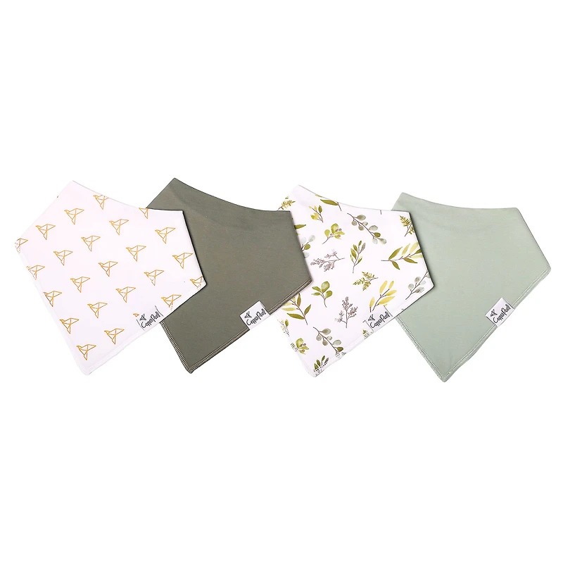 Bavoirs Paquet de 4 - Feuilles Haven