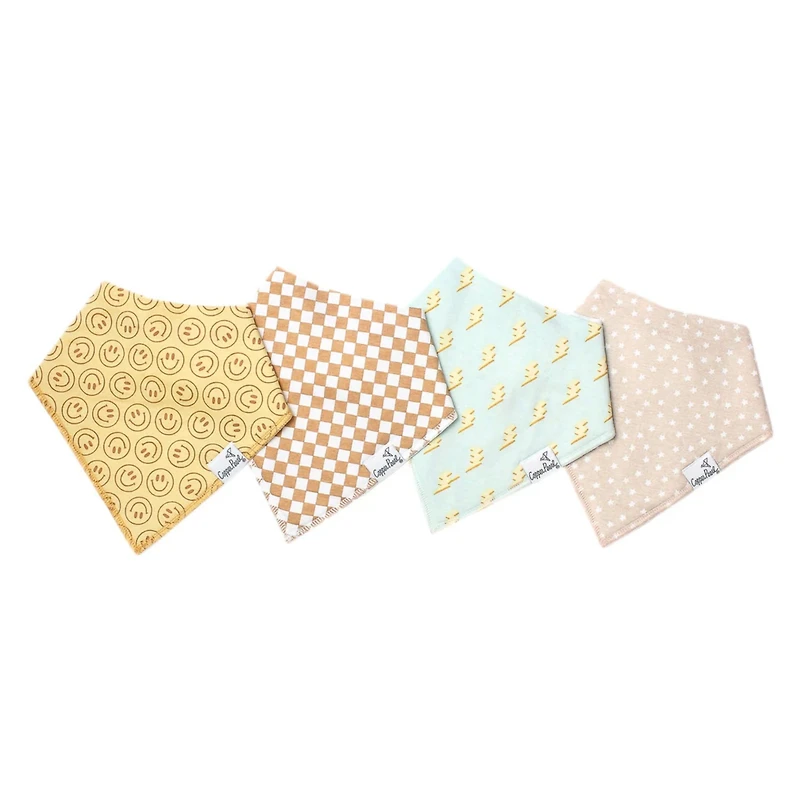 Baby Bandana Bibs Set of 4 - Rad