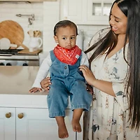 Bandana Bib Set(4)Western