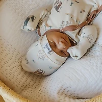 Horse-Top Knot Hat0-4m