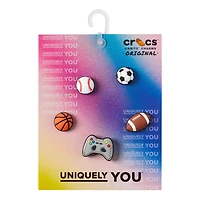 Sports 5pk Jibbitz