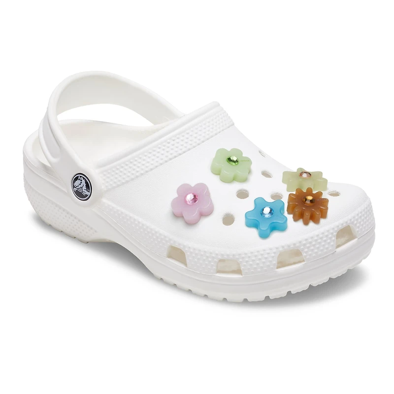 Paquet de 5 Jibbitz Fleurs