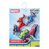 Paquet de 5 Jibbitz Avengers