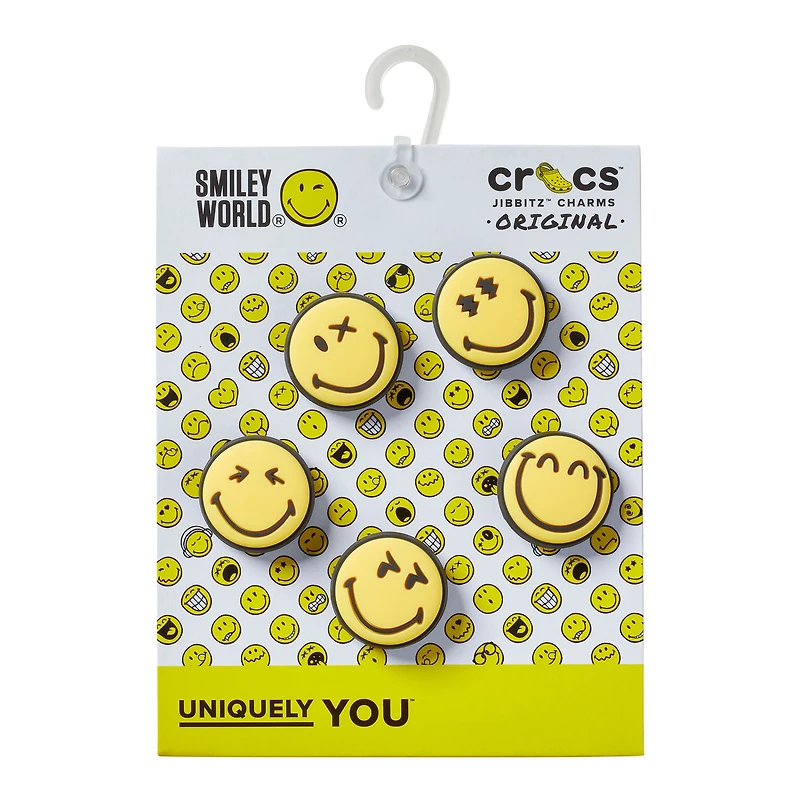 Paquet de 5 Jibbitz - Smileyworld