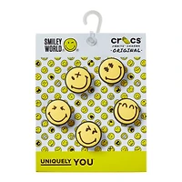 Paquet de 5 Jibbitz - Smileyworld