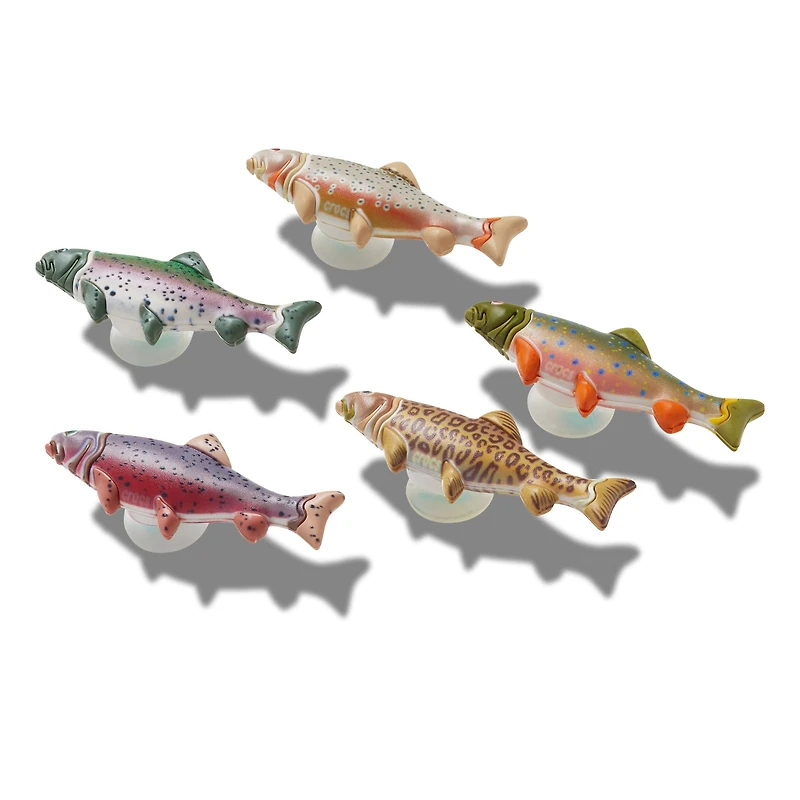 Paquet de 5 Jibbitz Poissons