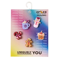 Paquet de 5 Jibbitz -Winter Foods